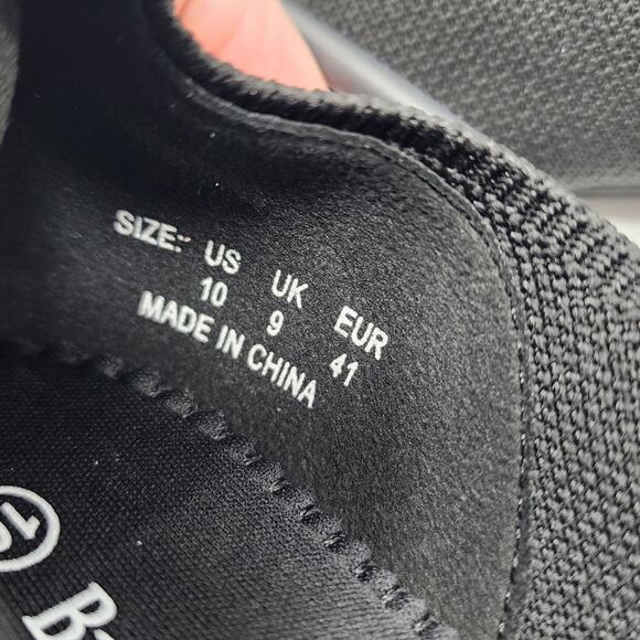 Black Flats Ballet Flats Pointed Toe Mesh Breathable Cushion Comfort Size 10 New - Picture 9 of 10